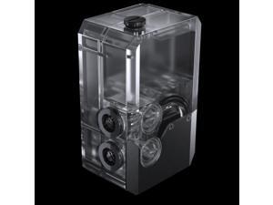 Phanteks Glacier EZ-Fit 140RES-D5, Acrylic Reservoir with D5-Gen3 Pump, Integrated EZ-Fit 16mm Fittings, RGB, Black