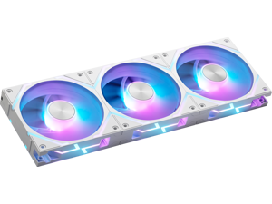 NeweggBusiness - MSI MPG EZ120 ARGB WHITE-3W Fan - 120mm ARGB Fan