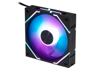 MSI MPG EZ120 ARGB-1B Fan - 120mm ARGB Fan, Fluid Dynamic Bearing with Extra nut Fixing, Mystic Light & Cooling Wizard Support with MSI motherboards, 1900RPM, 2 Years Warranty