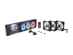 Raidmax RGB Fan NV-A120R3 120mm x 3 RGB LED Case Fan