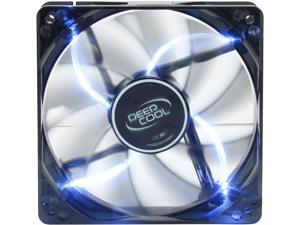 DEEPCOOL WIND BLADE 120 Hydro Bearing Semi-Transparent Black Fan w/ Blue LED