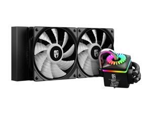 DEEPCOOL GAMERSTORM CAPTAIN 240PRO V2, Addressable RGB AIO Liquid CPU Cooler, 240mm Radiator,Anti-Leak Technology Inside, Cable Controller and 5V ADD RGB 3-Pin Motherboard Control, TR4/AM4 Compatible DEEPCOOL GAMERSTORM CAPTAIN 240PRO V2, Addressable RGB AIO Liquid CPU Cooler, 240mm Radiator,Anti-Leak Technology Inside, Cable Controller and 5V ADD RGB 3-Pin Motherboard Control, TR4/AM4 Compatible