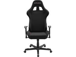 DXRacer OH/FD01/N Black Fabric Gaming Chair Includes 2 free cushions - Formula Series DXRacer OH/FD01/N Black Fabric Gaming Chair Includes 2 free cushions - Formula Series
