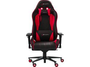 EWin Gaming and Office Chair CPB Champion Series Ergonomic Chair With Pillows (Black and Red)