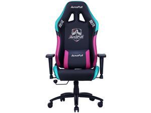 AutoFull Neonpunk Gaming Chair Racing Style Ergonomic High Back Computer Chair with Height Adjustment, Headrest and Lumbar Support E-Sports Swivel Chair, Black AutoFull Neonpunk Gaming Chair Racing Style Ergonomic High Back Computer Chair with Height Adjustment, Headrest and Lumbar Support E-Sports Swivel Chair, Black