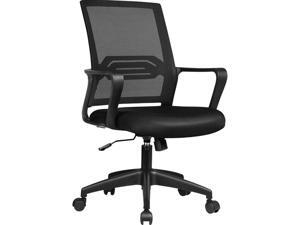GTPLAYER Office Chair Ergonomic Desk Chair Mesh Computer Chair Mid Back Mesh Home Office Swivel Chair, Modern Executive Chair with Armrests Lumbar Support (Black) GTPLAYER Office Chair Ergonomic Desk Chair Mesh Computer Chair Mid Back Mesh Home Office Swivel Chair, Modern Executive Chair with Armrests Lumbar Support (Black)