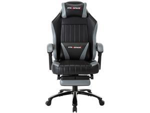 High Back Big & Tall 350lb Memory Foam Ergonomic Reclining Gaming Chair Metal Base - Adjustable Back Angle and Retractable Footrest Racing Executive Computer Desk Office Chair with Thick Padded Arms High Back Big & Tall 350lb Memory Foam Ergonomic Reclining Gaming Chair Metal Base - Adjustable Back Angle and Retractable Footrest Racing Executive Computer Desk Office Chair with Thick Padded Arms