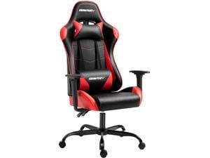 AMINITURE Gaming Chair Racing Style High Back Computer Game Chair Office Chair Seat Height Adjustment Recliner with Headrest and Lumbar Support (Black&Red) AMINITURE Gaming Chair Racing Style High Back Computer Game Chair Office Chair Seat Height Adjustment Recliner with Headrest and Lumbar Support (Black&Red)