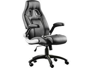 FURGLE PU Leather High Back Office Chair Executive Task Ergonomic Computer Desk FURGLE PU Leather High Back Office Chair Executive Task Ergonomic Computer Desk