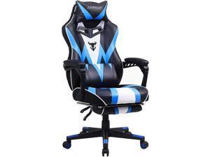 Zeanus Gaming Chair with Footrest, Recliner Computer Chair for Teens, Gaming Chair with Massage, Ergonomic Gaming Computer Chair, Gaming Desk Chair, Big and Tall Gaming Chairs for Adults (Blue) Zeanus Gaming Chair with Footrest, Recliner Computer Chair for Teens, Gaming Chair with Massage, Ergonomic Gaming Computer Chair, Gaming Desk Chair, Big and Tall Gaming Chairs for Adults (Blue)