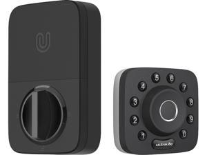 Ultraloq U-Bolt Pro Bluetooth Enabled Fingerprint and Keypad Smart Deadbolt + Ultraloq Bridge WiFi Adaptor Ultraloq U-Bolt Pro Bluetooth Enabled Fingerprint and Keypad Smart Deadbolt + Ultraloq Bridge WiFi Adaptor