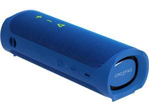 Creative MUVO GO MUVO GO Portable Speaker with Up to 18 Hours of Battery Life, IPX7 Waterproof Bluetooth® 5.3 Blue