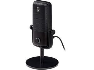 Elgato Wave:1 - Premium Cardioid USB Condenser Microphone for Streaming, Gaming, Home Office, Free Mixer Software, Sound Effect Plugins, Anti-Distortion, Plug & Play, Mac/PC, Stream Deck compatible