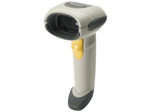Motorola LS4208-SBZU0100ZR Barcode Scanner (White) – USB Cable Included