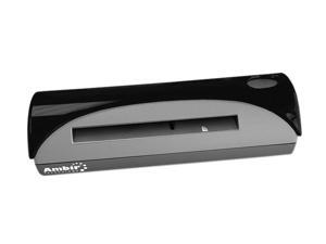 Ambir PS667-AS 48-bit Internal Color, Outputs 24-bit True Color, 8-bit Grayscale & 1-bit B&W Contact Image Sensor (CMOS CIS) Simplex Up to 600 dpi A6 ID Card Scanner with AmbirScan