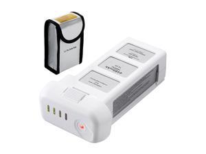 Powerextra 15.2 Volt 4480mAh Replacement Intelligent LiPo Battery for DJI Phantom 3 SE, Phantom 3 Professional, Phantom 3 Advanced, Phantom 3 Standard, 4K Drones Battery - Upgraded Powerextra 15.2 Volt 4480mAh Replacement Intelligent LiPo Battery for DJI Phantom 3 SE, Phantom 3 Professional, Phantom 3 Advanced, Phantom 3 Standard, 4K Drones Battery - Upgraded