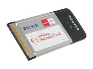 BELKIN F5D7010ttSN-W Wireless Notebook Adapter BELKIN F5D7010ttSN-W Wireless Notebook Adapter