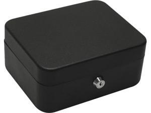Royal Sovereign CMCB-200 Full-Size Cash Box, Solid Steel Construction, Removable Cash Box Tray, Black Royal Sovereign CMCB-200 Full-Size Cash Box, Solid Steel Construction, Removable Cash Box Tray, Black