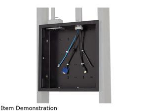 Large In-Wall Storage Box with Flange, Integrated universal zip tie anchor point Large In-Wall Storage Box with Flange, Integrated universal zip tie anchor point