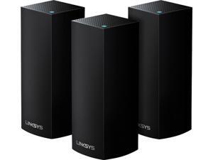 Linksys (WHW0303B) Velop Mesh Router (Tri-Band Home Mesh Wi-Fi System for Whole-Home Wi-Fi Mesh Network) 3-Pack, Black Linksys (WHW0303B) Velop Mesh Router (Tri-Band Home Mesh Wi-Fi System for Whole-Home Wi-Fi Mesh Network) 3-Pack, Black
