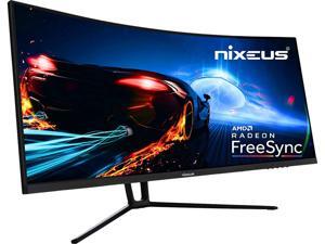 Nixeus EDG 34" Ultrawide 3440 x 1440 AMD Radeon FreeSync Premium Certified 144Hz 1500R Curved Gaming Monitor with Base Title Only Stand (NX-EDG34S) Nixeus EDG 34" Ultrawide 3440 x 1440 AMD Radeon FreeSync Premium Certified 144Hz 1500R Curved Gaming Monitor with Base Title Only Stand (NX-EDG34S)