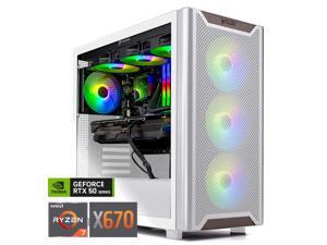 Skytech Chronos Gaming PC Desktop, Ryzen 7 9800X3D 4.7 GHz (5.2 GHz Turbo), X670 Motherboard, NVIDIA RTX 5080 16GB GDDR7, 2TB SSD, 32GB DDR5 6000 RGB, 850W GOLD ATX 3.0, 360mm AIO , Wi-Fi, Win 11 Home