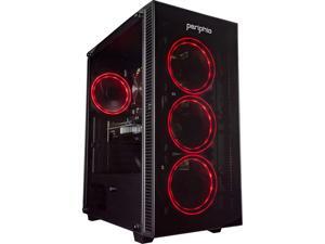 Periphio Red Gaming PC Tower Desktop Computer, Intel Quad Core i7 3.3GHz, 16GB RAM, 512GB SSD + 1TB 7200 RPM HDD, Windows 10, GTX 1650 SUPER Graphics Card, RGB, HDMI, Wi-Fi Periphio Red Gaming PC Tower Desktop Computer, Intel Quad Core i7 3.3GHz, 16GB RAM, 512GB SSD + 1TB 7200 RPM HDD, Windows 10, GTX 1650 SUPER Graphics Card, RGB, HDMI, Wi-Fi
