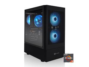 AVGPC Max Gaming PC, AMD Ryzen 5 5600G 6-Core 4.4 GHz Max Boost, AMD Radeon Vega 7 (GPU upgrade ready up to RTX 4070), 16GB 3200MHz DDR4, 1TB M.2 NVMe SSD, Hyper 212 RGB Cooler, Windows 11, Wi-Fi/AC