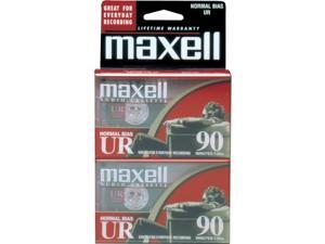 maxell 108527-FLATPAK UR Type I Audio Cassette 2 Packs maxell 108527-FLATPAK UR Type I Audio Cassette 2 Packs