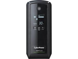 CyberPower TAA Compliant CP1000PFCLCDTAA UPS 1000VA 510W PFC Compatible Pure Sine Wave