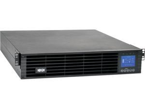 Tripp Lite 3kVA 2.7kW Smart Online UPS, Double Conversion 208/240V, Extended Run, 2U Rack Mount, Energy Star, LCD, USB, DB9 (SU3000LCD2UHV)