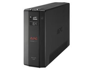 APC BX1500M Back-UPS Pro, 1500VA, Tower, 120V, 10 NEMA 5-15R outlets, AVR, LCD - Tower - 16 Hour Recharge - 3 Minute Stand-by -120 V Input-120 V AC Output -5 x NEMA 5-15R,5xNEMA 5-15R Surge Receptacle