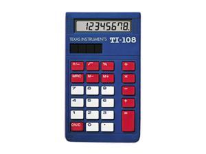 Texas Instruments TI-108 (108/BK/D) School Calculator Texas Instruments TI-108 (108/BK/D) School Calculator
