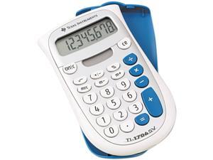 Texas Instruments TI-1706SV TI-1706SV Handheld Pocket Calculator, 8-Digit LCD