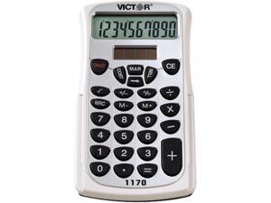 Victor 1170 Handheld Business Calculator w/Slide Case, 10-Digit LCD Victor 1170 Handheld Business Calculator w/Slide Case, 10-Digit LCD