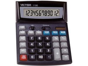 Victor 1190 Executive Desktop Calculator, 12-Digit LCD