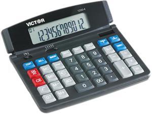 Victor 1200-4 12 Digit Professional Desktop Calculator Black Victor 1200-4 12 Digit Professional Desktop Calculator Black