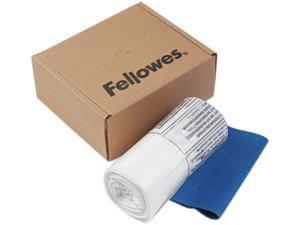 Fellowes 36052 Powershred Shredder Bags, 10 gal. Capacity, Clear, 100 Bags & Ties/Carton