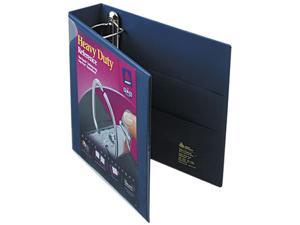 Avery 79802 Nonstick Heavy-Duty EZD Reference View Binder, 2" Capacity, Navy Blue