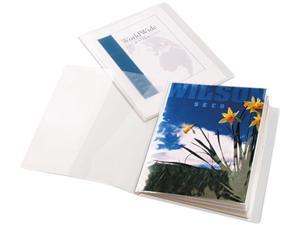 Cardinal 51532 ClearThru ShowFile Presentation Book, 12 Letter-Size Sleeves, Clear, 1 Each