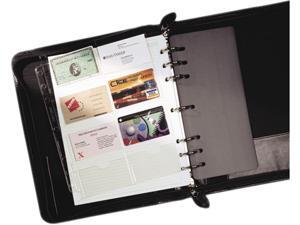 Day-Timer 87325 Business Card Holders for Looseleaf Planners, 8 1/2 x 11, 5/Pack Day-Timer 87325 Business Card Holders for Looseleaf Planners, 8 1/2 x 11, 5/Pack