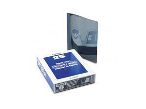 Oxford 55838 Clear Front Report Cover, Tang Clip, Letter, 1/2" Capacity, Dark Blue, 25/Box Oxford 55838 Clear Front Report Cover, Tang Clip, Letter, 1/2" Capacity, Dark Blue, 25/Box