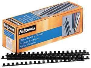 Pack of 100 Combs Fellowes 52505 Plastic Comb Bindings Navy Blue 3/8 Dia 55 Sheet Capacity 