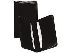 Samsill 81220 Regal Leather Business Card Wallet Holds 25 2 x 3 1/2 Cards, Black Samsill 81220 Regal Leather Business Card Wallet Holds 25 2 x 3 1/2 Cards, Black