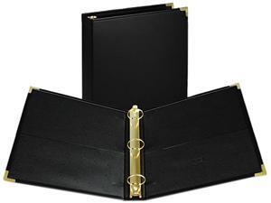 Samsill 15150 Classic Collection Ring Binder Portfolio, 11 x 8-1/2, 1-1/2" Capacity, Black Samsill 15150 Classic Collection Ring Binder Portfolio, 11 x 8-1/2, 1-1/2" Capacity, Black