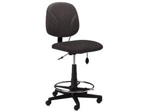 Mayline Comfort 4005AG Swivel Task Stool - Fabric Gray Seat - 21" x 24" x 50" Overall Dimension Mayline Comfort 4005AG Swivel Task Stool - Fabric Gray Seat - 21" x 24" x 50" Overall Dimension