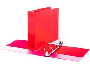 Universal UNV30409 Economy Non-View Round Ring Binder, 3 Rings, 3" Capacity, 11 x 8.5, Red Universal UNV30409 Economy Non-View Round Ring Binder, 3 Rings, 3" Capacity, 11 x 8.5, Red