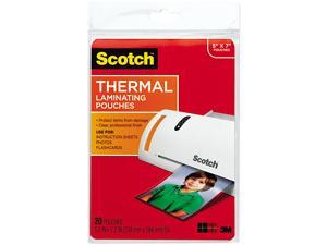 Scotch TP5903-20 Thermal Laminating Pouches - 20/Pack Scotch TP5903-20 Thermal Laminating Pouches - 20/Pack