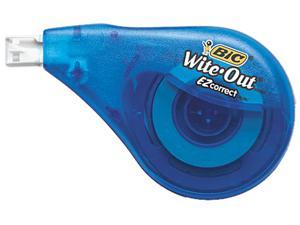 BIC WOTAPP21 Wite-Out EZ Correct Correction Tape, Non-Refillable, 1/6" x 472", 2/Pack