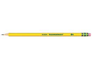 Dixon 13872 - Ticonderoga Woodcase Pencil, HB #2, Yellow Barrel, 96 Per Pack Dixon 13872 - Ticonderoga Woodcase Pencil, HB #2, Yellow Barrel, 96 Per Pack